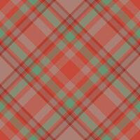 Plaid pattern vector. Check fabric texture. Seamless textile design for clothes, paper print. vector