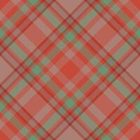 Plaid pattern vector. Check fabric texture. Seamless textile design for clothes, paper print. vector