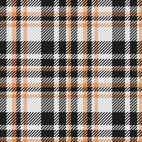 Seamless pattern of scottish tartan plaid. Repeatable background with check fabric texture. Vector backdrop striped textile print.