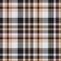 Seamless pattern of scottish tartan plaid. Repeatable background with check fabric texture. Vector backdrop striped textile print.