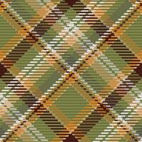 Seamless pattern of scottish tartan plaid. Repeatable background with check fabric texture. Vector backdrop striped textile print.