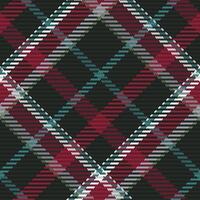 Seamless pattern of scottish tartan plaid. Repeatable background with check fabric texture. Vector backdrop striped textile print.