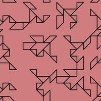 Background Texture Abstract Vector art Seamless design Lines pattern fabric block print