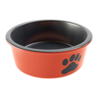 AI generated 3D Rendering of a Dog Food Bowl on Transparent Background - Ai Generated png