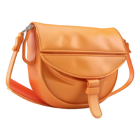 ai generiert 3d Rendern von ein Reise Tasche Tasche auf transparent Hintergrund - - ai generiert png