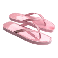AI generated 3D Rendering of a Plastic Slippers on Transparent Background - Ai Generated png