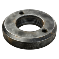 AI generated 3D Rendering of a Steel Bolt or Nut on Transparent Background - Ai Generated png