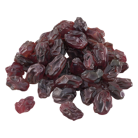 ai généré séché raisins secs sur transparent Contexte - ai généré png