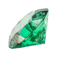 AI generated 3D Rendering of a Gem Stone on Transparent Background - Ai Generated png