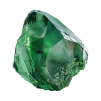 AI generated 3D Rendering of a Gem Stone on Transparent Background - Ai Generated png