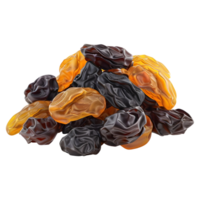 AI generated Dried Raisins on Transparent background - Ai Generated png