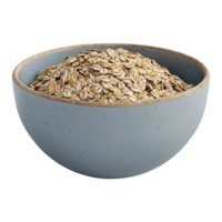 AI generated Oatmeal on Transparent background - Ai Generated png