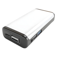 AI generated 3D Rendering of a Power Bank on Transparent Background - Ai Generated png