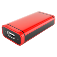 AI generated 3D Rendering of a Power Bank on Transparent Background - Ai Generated png