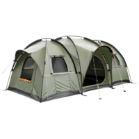 AI generated 3D Rendering of a Camping Tent on Transparent Background - Ai Generated png