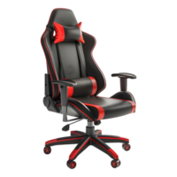 AI generated 3D Rendering of a Colorful Gaming Chair on Transparent Background - Ai Generated png