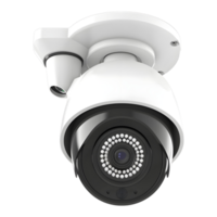 AI generated 3D Rendering of a Safety Security Camera on Transparent Background - Ai Generated png