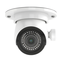 AI generated 3D Rendering of a Safety Security Camera on Transparent Background - Ai Generated png