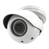 AI generated 3D Rendering of a Safety Security Camera on Transparent Background - Ai Generated png