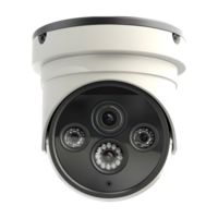 AI generated 3D Rendering of a Safety Security Camera on Transparent Background - Ai Generated png