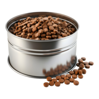 AI generated 3D Rendering of a Dog Food on Transparent Background - Ai Generated png