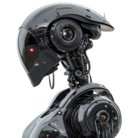 AI generated 3D Rendering of a Modern Robot on Transparent Background - Ai Generated png