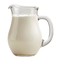 ai généré cruche de Lait sur transparent Contexte - ai généré png