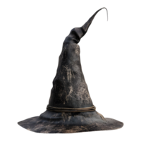 AI generated 3D Rendering of a Witch Magic Hat on Transparent Background - Ai Generated png