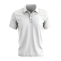 AI generated 3D Rendering of a Polo Shirt for Man and Woman on Transparent Background - Ai Generated png