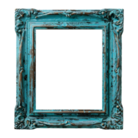 AI generated 3D Rendering of a Picture Frame on Transparent Background - Ai Generated png