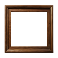 AI generated 3D Rendering of a Picture Frame on Transparent Background - Ai Generated png