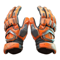 AI generated Soccer Goalkeeper Gloves on Transparent background - Ai Generated png