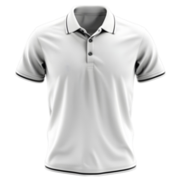 AI generated 3D Rendering of a Polo Shirt for Man and Woman on Transparent Background - Ai Generated png