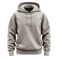 AI generated 3D Rendering of a Winter Hoodie on Transparent Background - Ai Generated png