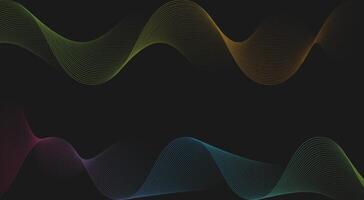 Abstract vector background design with geometric shape and gradient color effect composition.