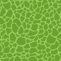 Green dinosaur skin seamless pattern vector