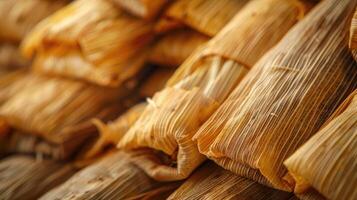 AI generated Authentic Tamales A Culinary Journey to Mexico photo