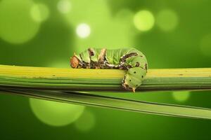 A Caterpillar Citrus Swallowtail photo