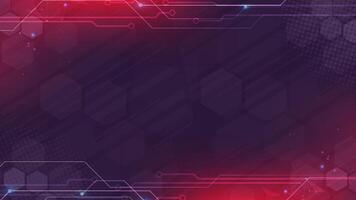Gradient Digital technology background. Futuristic background for various design projects such as websites, presentations, print materials, social media posts vector