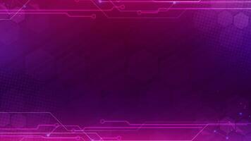 Gradient Digital technology background. Futuristic background for various design projects such as websites, presentations, print materials, social media posts vector