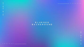 Gradient blurred background in shades of purple and blue. Ideal for web banners, social media posts, or any design project that requires a calming backdrop vector