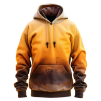 AI generated 3D Rendering of a Winter Hoodie on Transparent Background - Ai Generated png