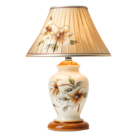 AI generated 3D Rendering of a Table Light Lamp for Bedroom on Transparent Background - Ai Generated png