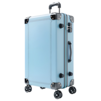 ai gegenereerd 3d renderen van een reizen zak of koffer Aan transparant achtergrond - ai gegenereerd png