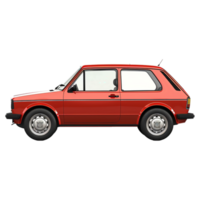 AI generated Sticker of a Beautiful Car On a Transparent Background - Ai Generated png