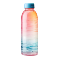 AI generated Colorful Water Bottle on Transparent background - Ai Generated png