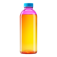 AI generated Colorful Water Bottle on Transparent background - Ai Generated png