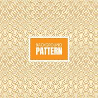 Seamless Circle Orange Colored Pattern Background Design vector