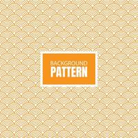 Seamless Circle Orange Colored Pattern Background Design vector