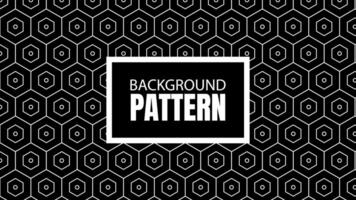 A seamless geometric pattern background on a dark background vector